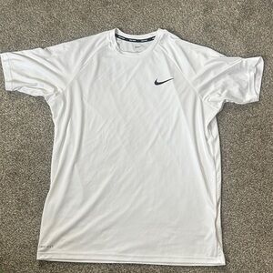 Nike Men's White Dri-FIT Tee